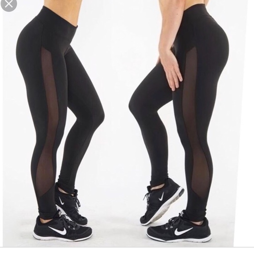 EC JFitness Wear Mesh legging size Small